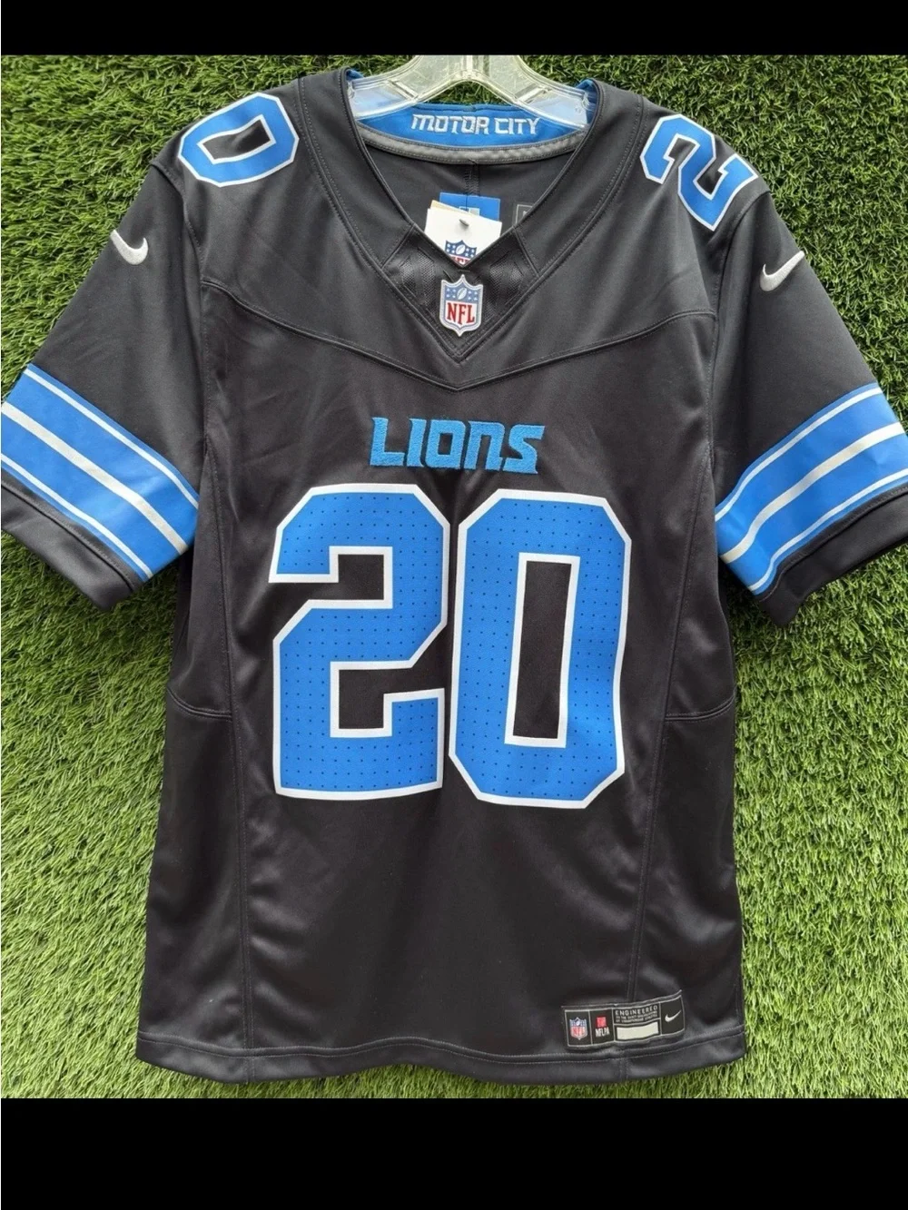 Nike Men’s Barry Sanders Detroit Lions Vapor F.U.S.E. Limited Jersey Size Small